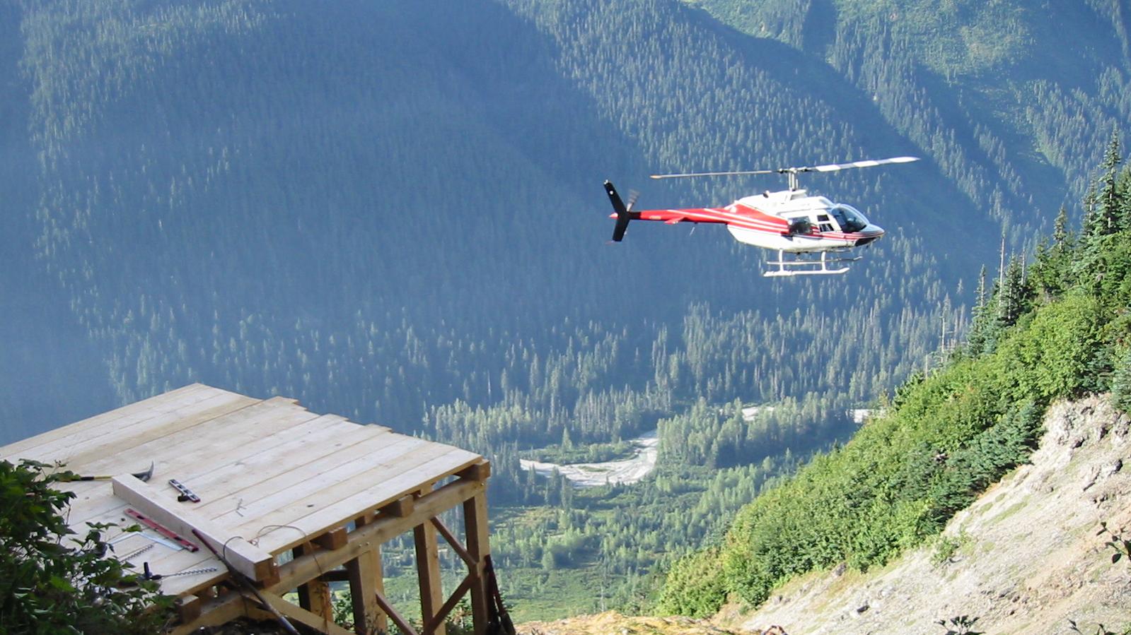 Elsiar Drill Pad for testing Porphyry Mineralization