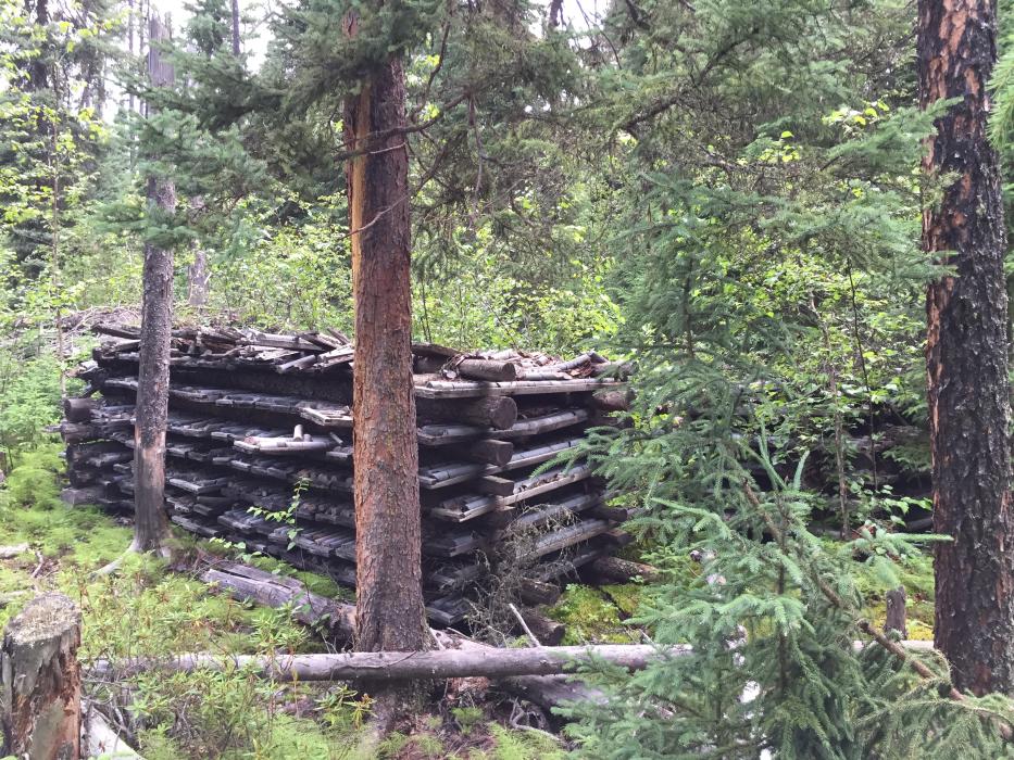 Old Core Shack Northern Saskatchewan 1